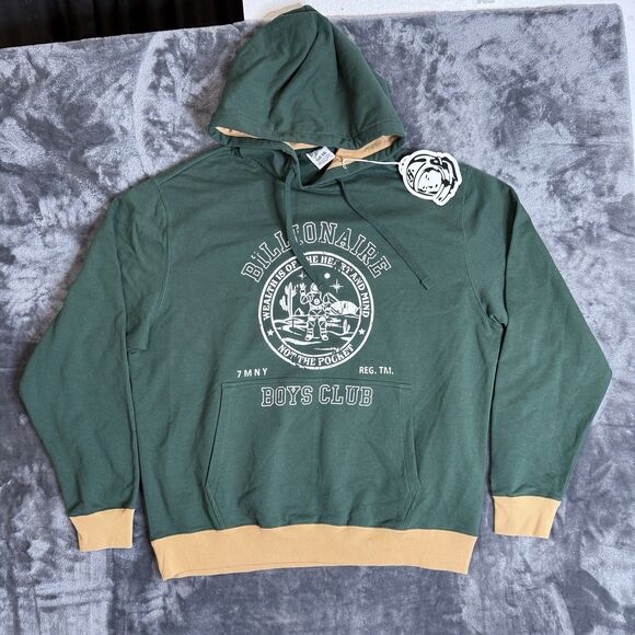 Billionaire Boys Club Other - Billionaire Boys Club Seal Hoodie Pineneedle Long Sleeve Double Sided Size XXL